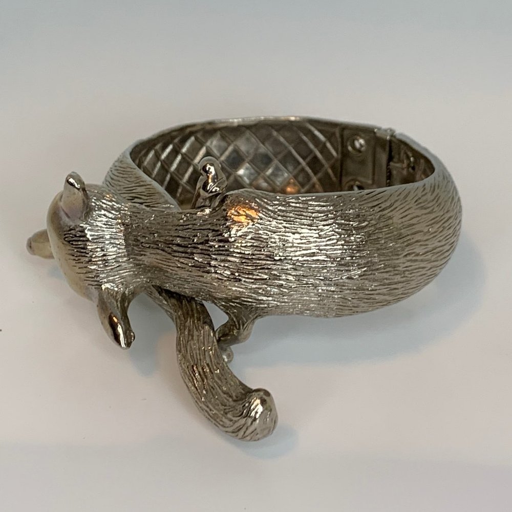 Castlecliff Fox Hinged Cuff Bracelet - image 5